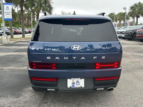 Blue 2025 Hyundai SANTA FE SEL 2.4
