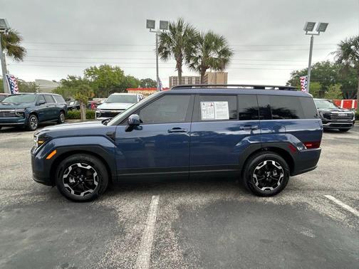 Blue 2025 Hyundai SANTA FE SEL 2.4