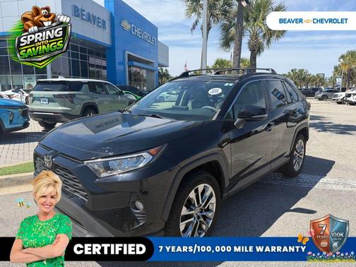 Black 2020 Toyota RAV4 XLE Premium