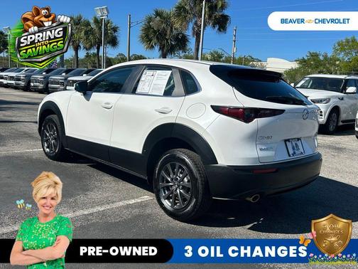 Snowflake White Pearl Mica 2021 Mazda CX-30 2.5 S