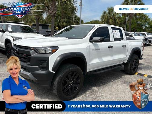 Summit White 2025 Chevrolet Colorado Trail Boss
