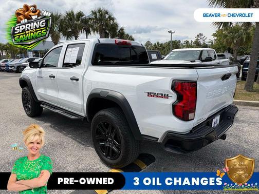 Summit White 2025 Chevrolet Colorado Trail Boss