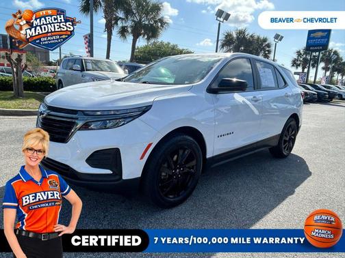 Summit White 2023 Chevrolet Equinox LS