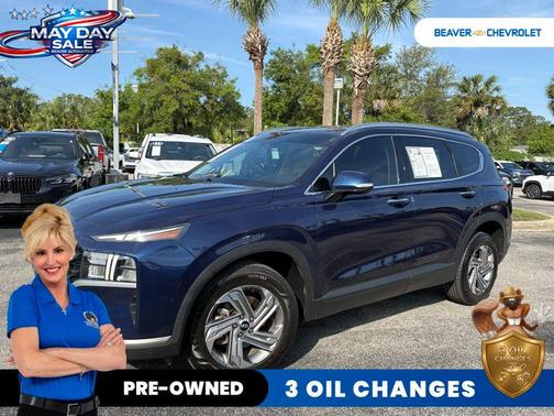 Stormy Blue 2023 Hyundai SANTA FE SEL 2.4