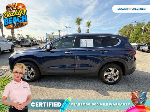 Stormy Blue 2023 Hyundai SANTA FE SEL 2.4