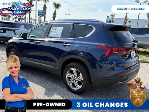 Stormy Blue 2023 Hyundai SANTA FE SEL 2.4
