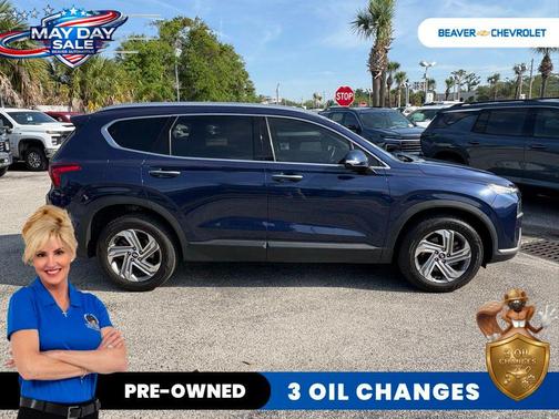 Stormy Blue 2023 Hyundai SANTA FE SEL 2.4