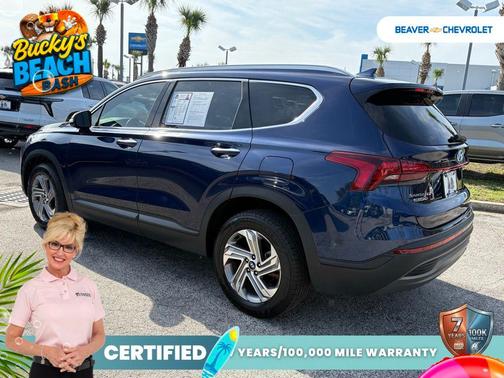 Stormy Blue 2023 Hyundai SANTA FE SEL 2.4