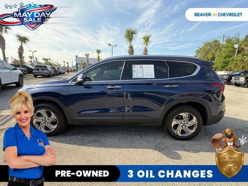 Stormy Blue 2023 Hyundai SANTA FE SEL 2.4