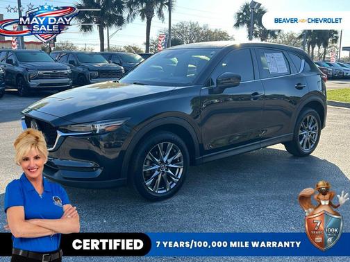 Jet Black 2021 Mazda CX-5 Signature