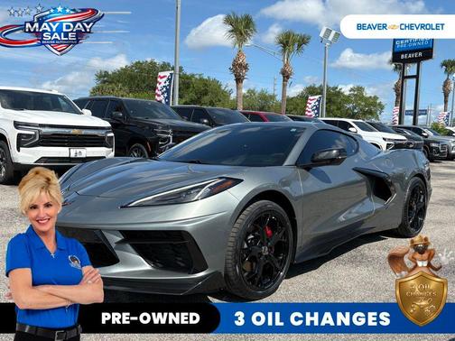 Gray Metallic 2023 Chevrolet Corvette Stingray w/3LT