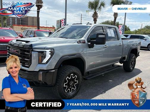 Sterling Metallic 2024 GMC Sierra 2500 AT4X