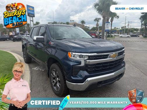 Blue Metallic 2023 Chevrolet Silverado 1500 LT