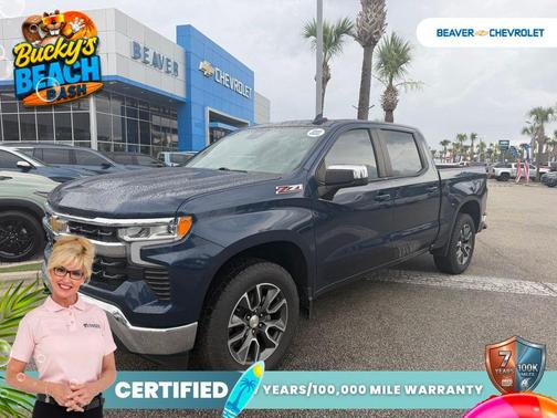 Blue Metallic 2023 Chevrolet Silverado 1500 LT