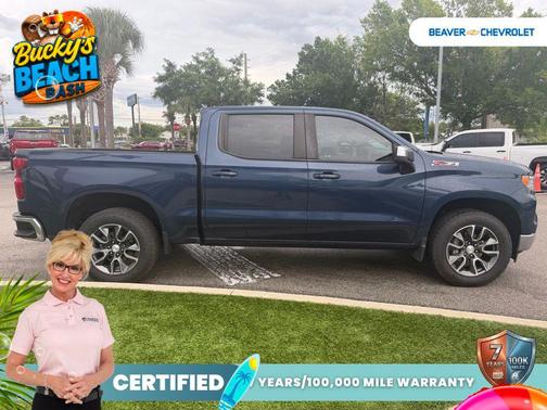 Blue Metallic 2023 Chevrolet Silverado 1500 LT