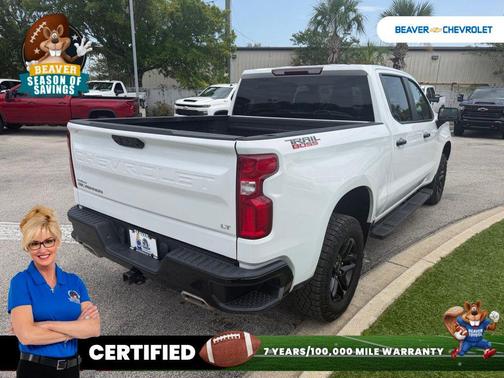 Summit White 2024 Chevrolet Silverado 1500 LT Trail Boss
