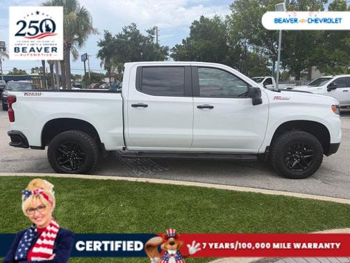Summit White 2024 Chevrolet Silverado 1500 LT Trail Boss