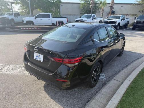 Super Black 2025 Nissan Sentra SV