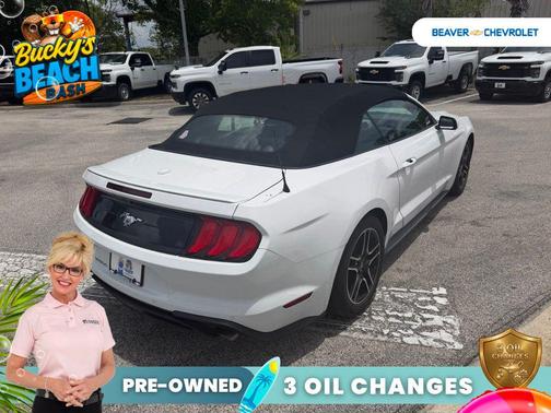 Oxford White 2021 Ford Mustang EcoBoost Premium