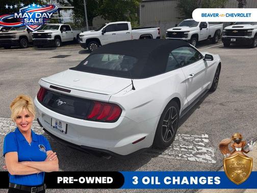 Oxford White 2021 Ford Mustang EcoBoost Premium