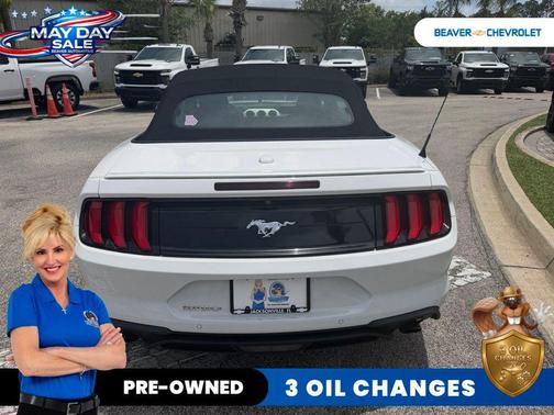 Oxford White 2021 Ford Mustang EcoBoost Premium