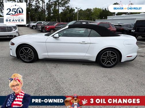 Oxford White 2021 Ford Mustang EcoBoost Premium