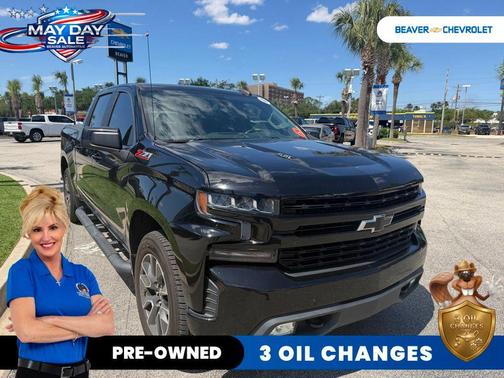 Black 2021 Chevrolet Silverado 1500 RST
