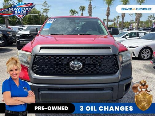 Barcelona Red Metallic 2019 Toyota Tundra SR