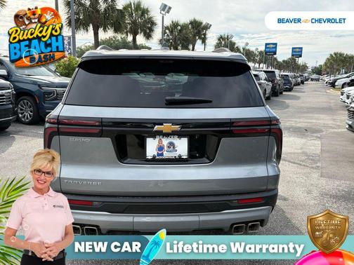 Sterling Gray Metallic 2026 Chevrolet Traverse LT