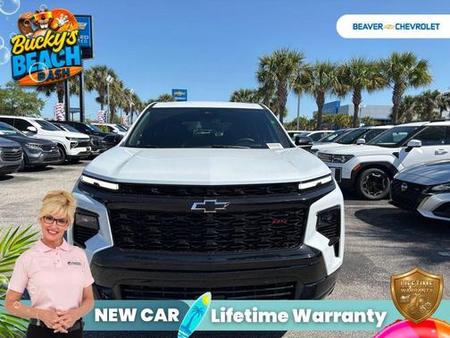Polar White Tricoat 2026 Chevrolet Traverse RS