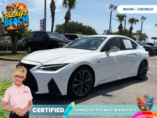 Ultra White 2022 Lexus IS 350 Base