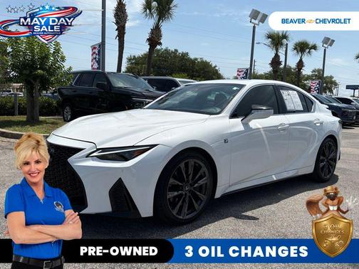 Ultra White 2022 Lexus IS 350 Base