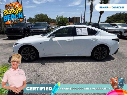 Ultra White 2022 Lexus IS 350 Base