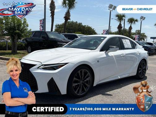 Ultra White 2022 Lexus IS 350 Base
