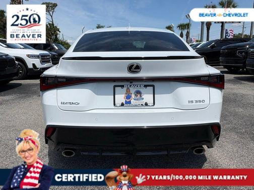 Ultra White 2022 Lexus IS 350 F Sport