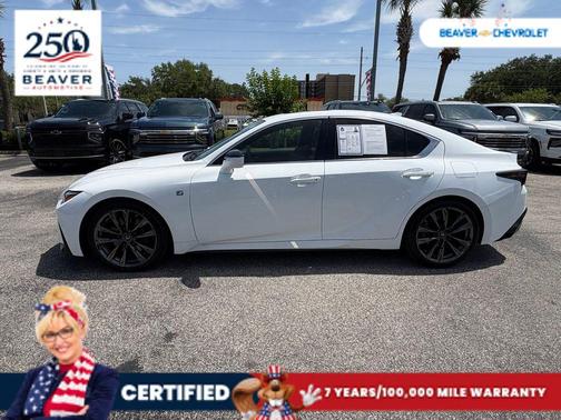 Ultra White 2022 Lexus IS 350 F Sport