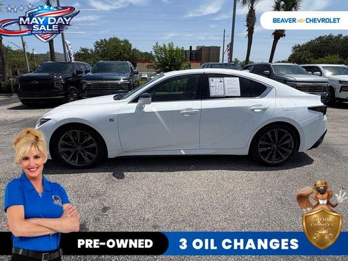 Ultra White 2022 Lexus IS 350 Base