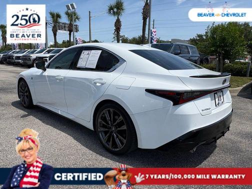 Ultra White 2022 Lexus IS 350 F Sport