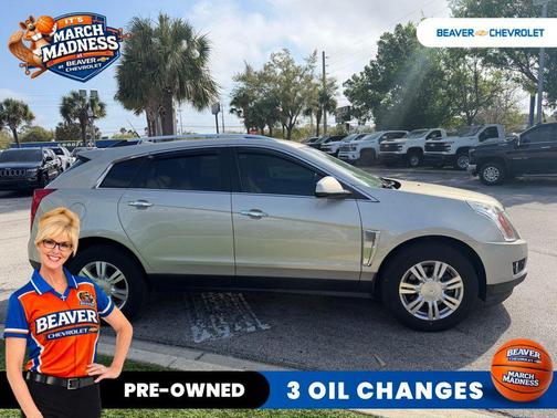 Silver Coast Metallic 2014 Cadillac SRX Luxury Collection