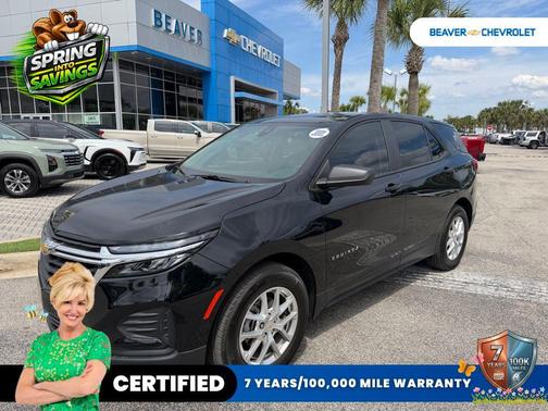 Black Metallic 2024 Chevrolet Equinox LS