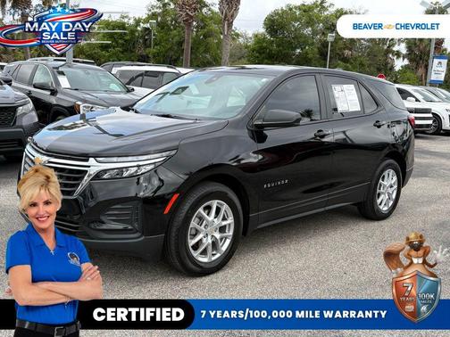 Black Metallic 2024 Chevrolet Equinox LS