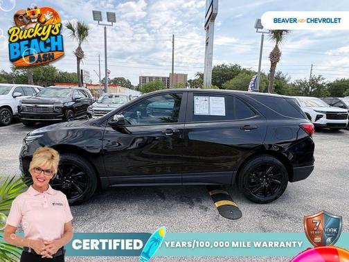 Black Metallic 2024 Chevrolet Equinox LS