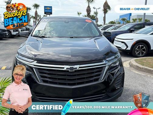 Black Metallic 2024 Chevrolet Equinox LS