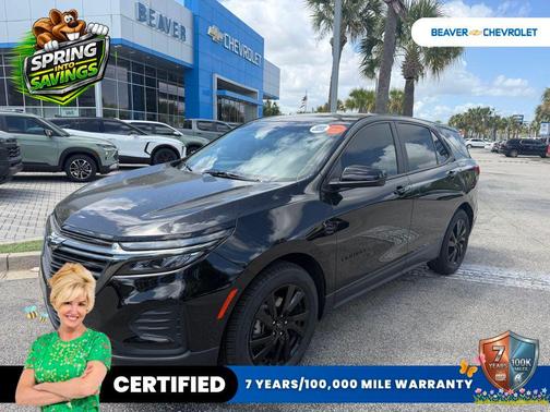 Mosaic Black Metallic 2024 Chevrolet Equinox LS