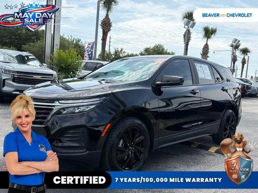 Black Metallic 2024 Chevrolet Equinox LS