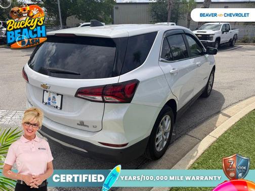 Pearl 2022 Chevrolet Equinox 1LT