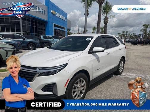 Pearl 2022 Chevrolet Equinox 1LT