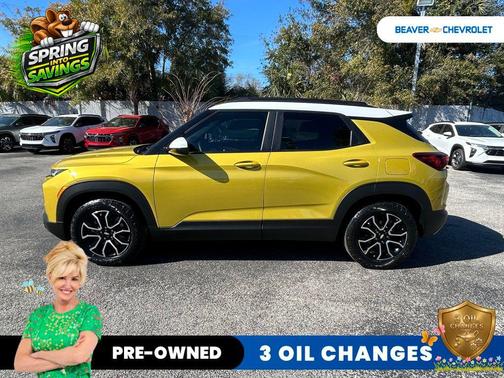 Nitro Yellow Metallic 2023 Chevrolet Trailblazer ACTIV