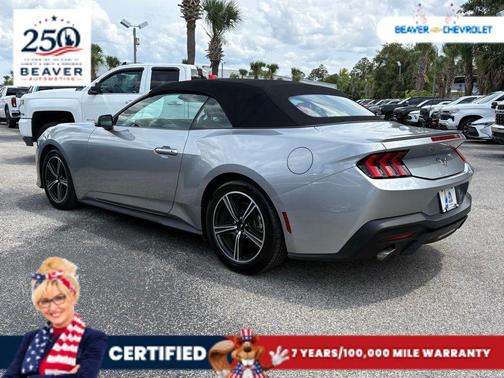 Silver Metallic 2024 Ford Mustang EcoBoost Premium