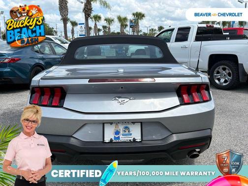 Silver Metallic 2024 Ford Mustang EcoBoost Premium